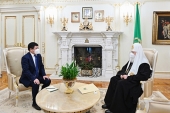 His Holiness Patriarch Kirill meets with China’s ambassador to Russia