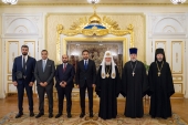 Ο Αγιώτατος Πατριάρχης Κύριλλος συναντήθηκε με τον Γενικό Γραμματέα του Συμβουλίου Μουσουλμάνων Γερόντων